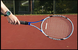 Forehand - Continental Grip - right-handed